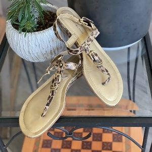 Bandolino Animal Print sandals